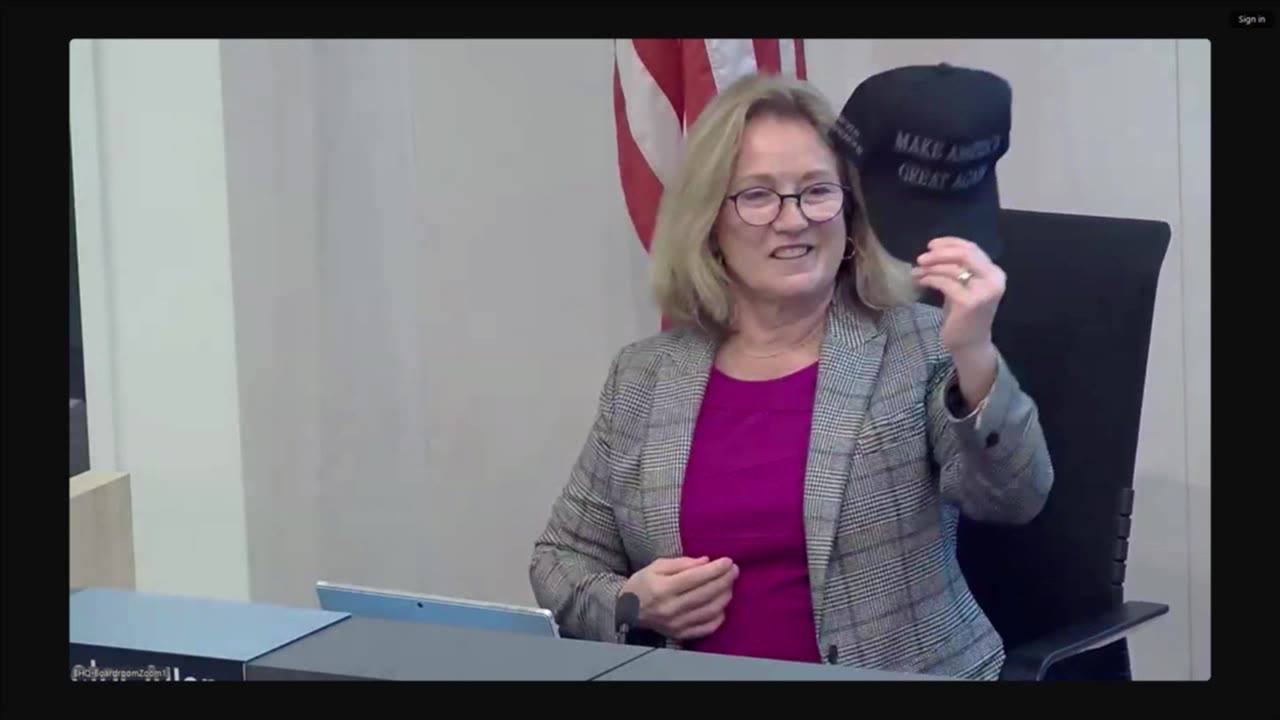 Departing BART director gifts fellow board members with MAGA hats